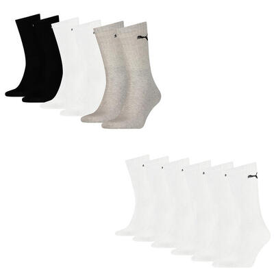12 PAIR Puma Socken Cush Crew Sportsocken Tennis Socken Unisex