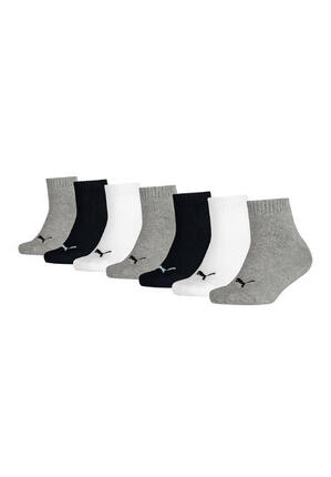 Puma KIDS Quarter Socken Sneaker Gr. 23 - 42 für Mädchen und Jungen 7 Paar