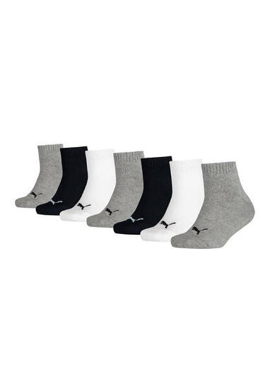 Puma KIDS Quarter Socken Sneaker Gr. 23 - 42 für Mädchen und Jungen 7 Paar
