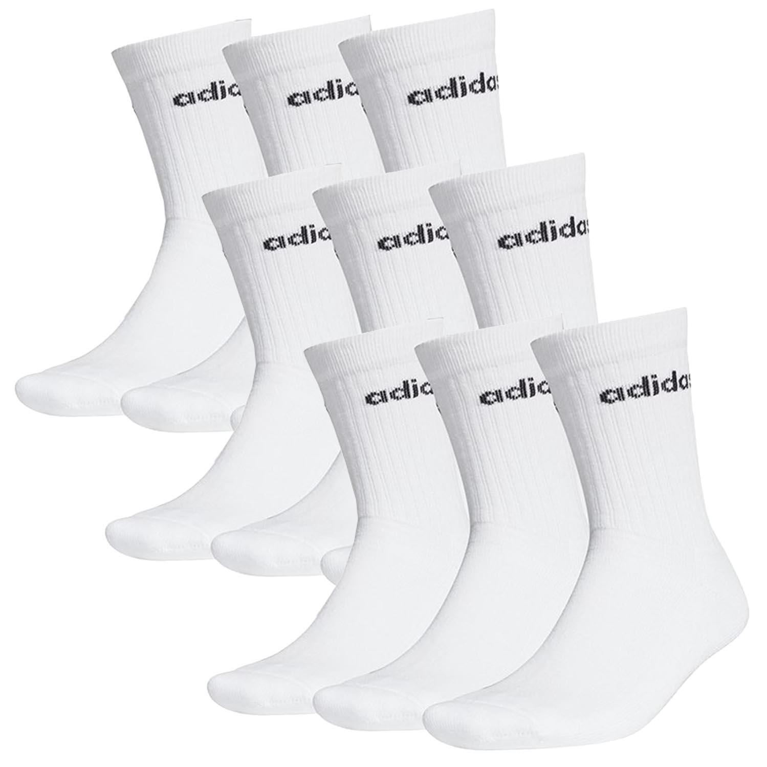 ADIDAS 9 Paar adidas HC CREW 3p Tennissocken Sportspocken Unisex