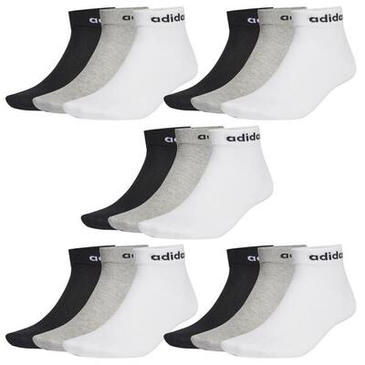 15 Paar adidas NC Ankle Performance Quarter Socken Unisex Kurzsocke