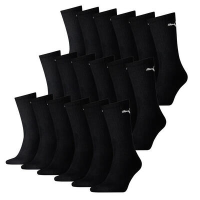 18 Paar Puma Socken Cush Crew Sportsocken Tennis Socken Unisex