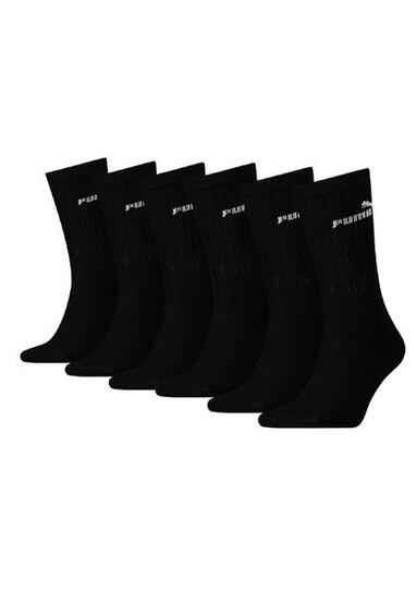 Puma Unisex Crew Tennissocken Sportsocken Socken für Damen Herren 6 Paar