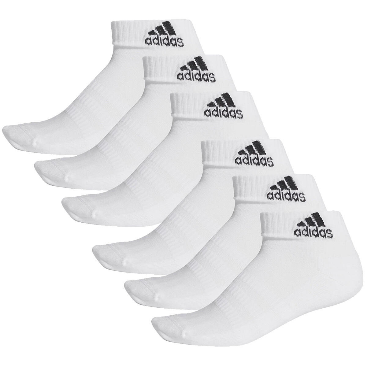 ADIDAS 6 PACK adidas Performance Sneaker / Quarter Socken Unisex Kurzsocke