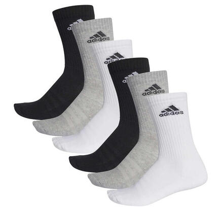 6 PACK adidas CUSHIONED CREW Tennissocken Sportsocken Damen Herren Unisex