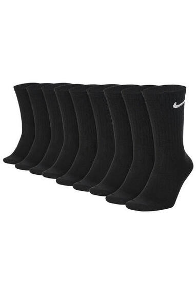 9 Paar Nike Sportsocken Tennis Socken Cushion Crew Strümpfe