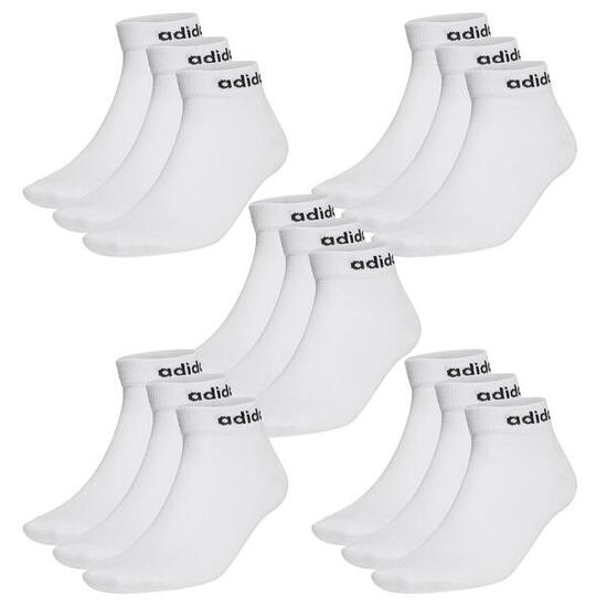 15 Paar adidas NC Ankle Performance Quarter Socken Unisex Kurzsocke