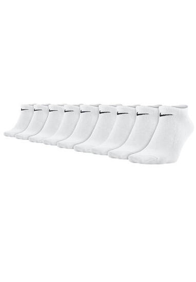 9 Paar Nike Sneaker Socken No Show Füßlinge schwarz / weiß / Mehrfarbig SX7678