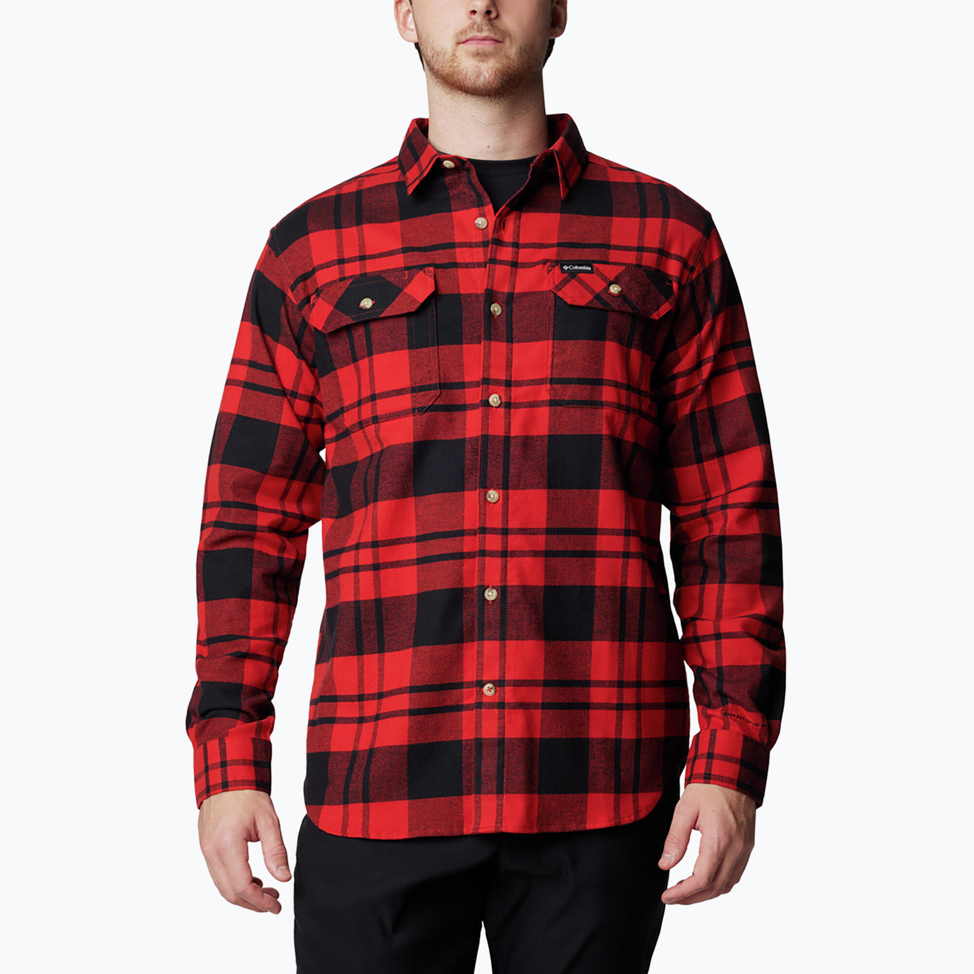 Camisa masculina de flanela elástica Columbia Flare Gun 4/5