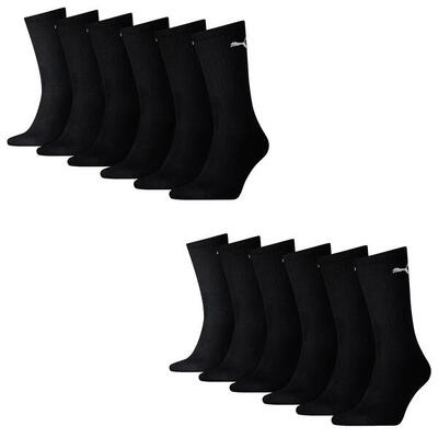 12 PAIR Puma Socken Cush Crew Sportsocken Tennis Socken Unisex