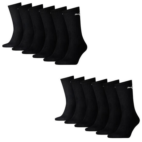 12 PAIR Puma Socken Cush Crew Sportsocken Tennis Socken Unisex