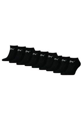 9er PACK Puma Unisex Sneaker Socken im Retro Design knöchelhoch für Damen Herren