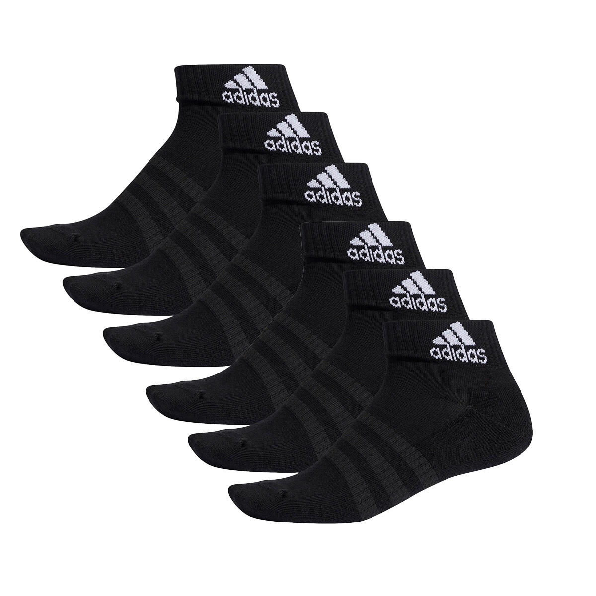 ADIDAS 6 PACK adidas Performance Sneaker / Quarter Socken Unisex Kurzsocke