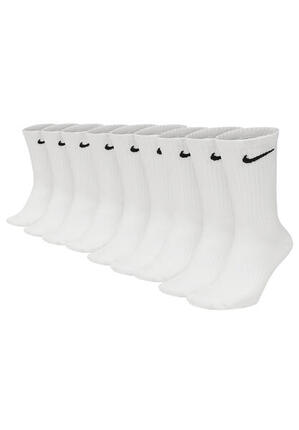 9 Paar Nike Sportsocken Tennis Socken Cushion Crew Strümpfe
