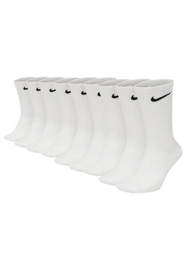 9 Paar Nike Sportsocken Tennis Socken Cushion Crew Strümpfe