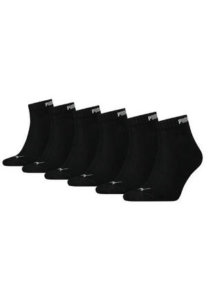Puma Unisex Quarter Socken Sneaker knöchelhoch für Damen Herren 6er Pack