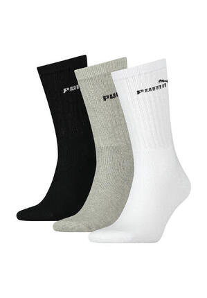 Puma Sportsocken Tennissocken Crew Tennis Socken Unisex 3 Paar