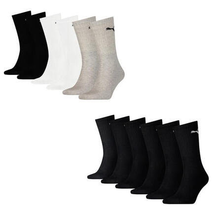 12 PAIR Puma Socken Cush Crew Sportsocken Tennis Socken Unisex
