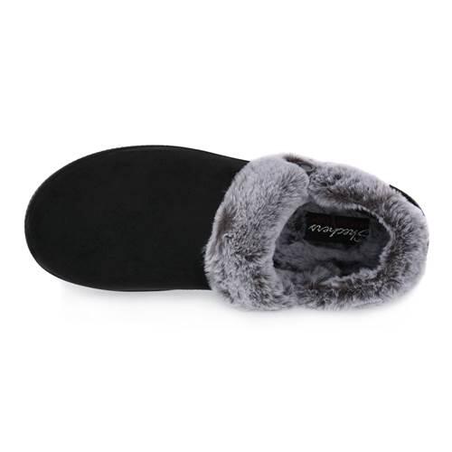 Skechers Damen Cozy Campfire - FRESH TOAST Hausschuhe Pantoffeln 167219 Schwarz 4/7