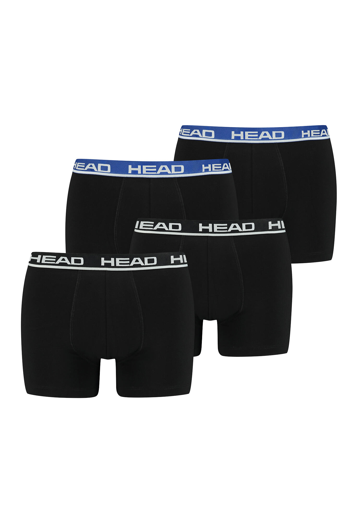 HEAD BOXERS 4 er Pack Head Herren Basic Boxer Pant Shorts Unterwäsche Unterhose