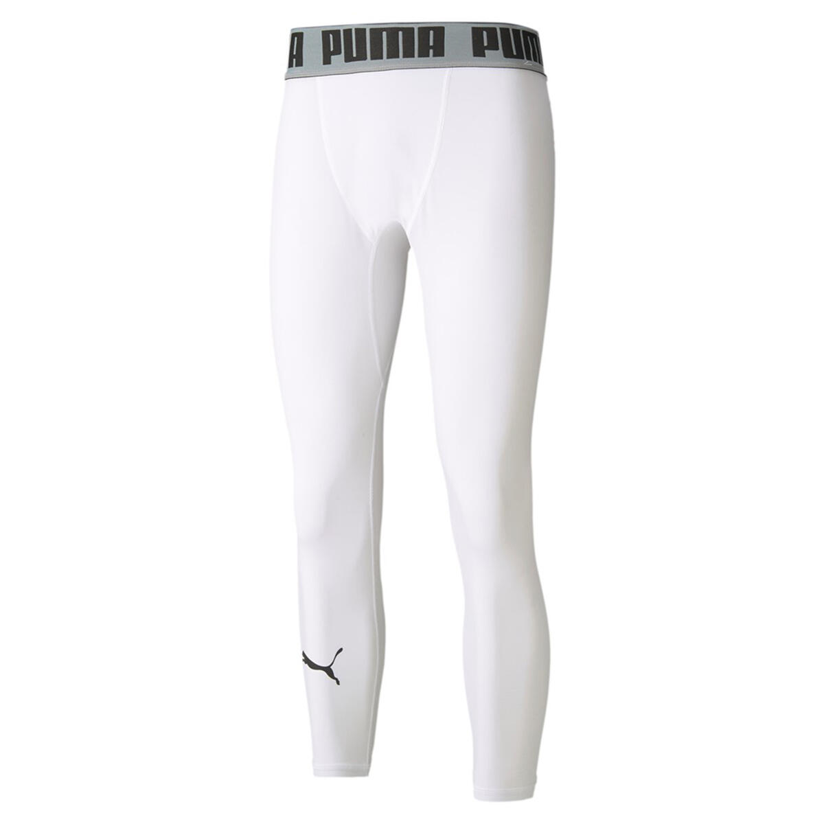PUMA PUMA BBall Compression FL Basketball Hose Herren Sport Hose 605080 Weiß