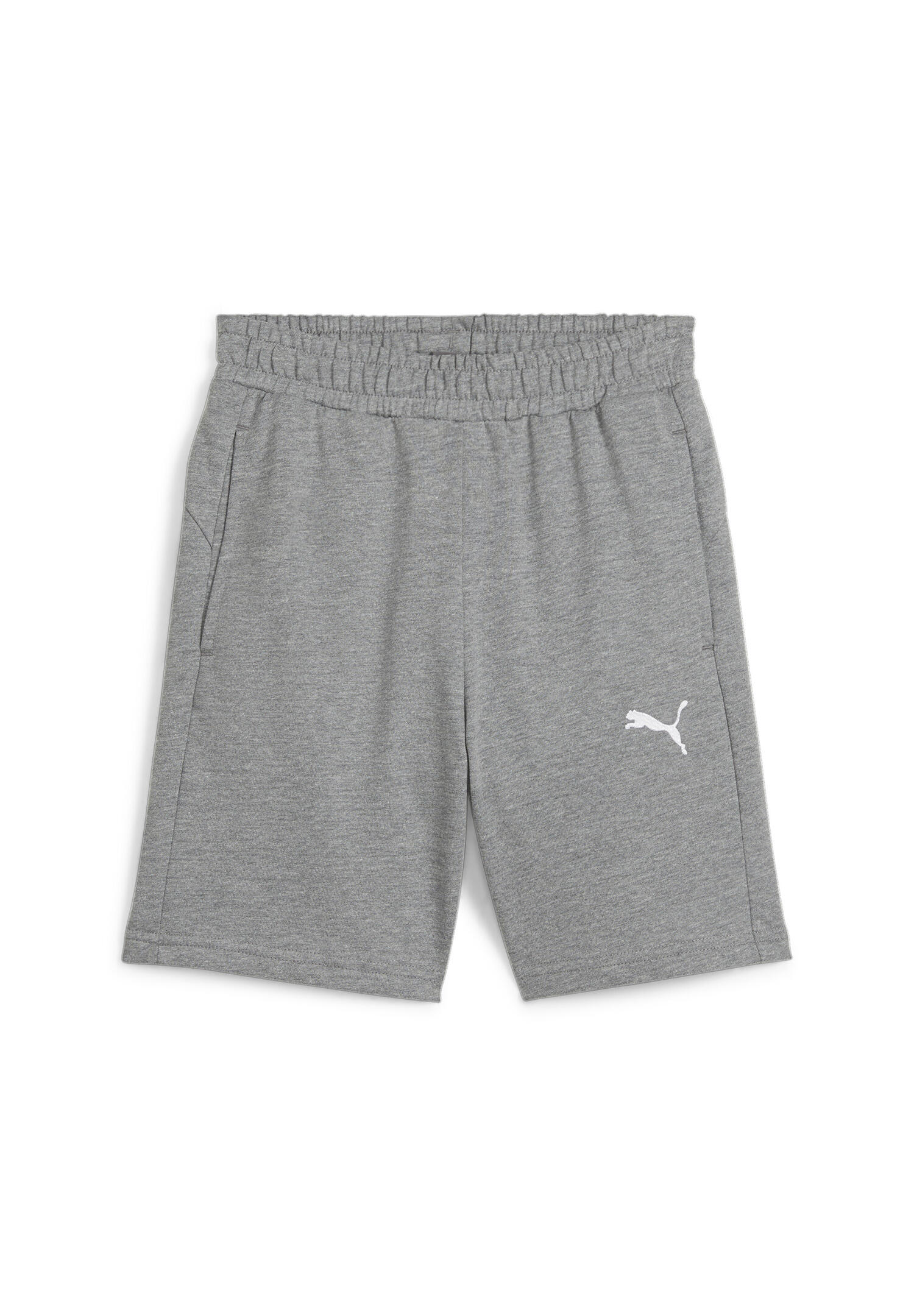 PUMA Puma Kinder teamGOAL Casuals Shorts Jr kurze Jogginghose 658609 grau