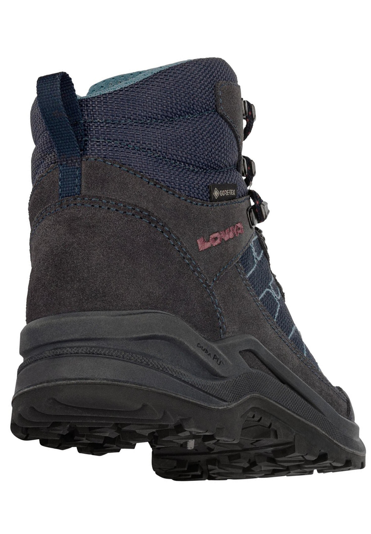 LOWA 321525 TAURUS PRO GTX  MID Ws Damen Wanderstiefel Outdoor Goretex Blau 3/4