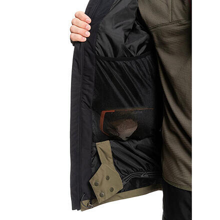 bunda QUIKSILVER Sycamore TRUE BLACK
