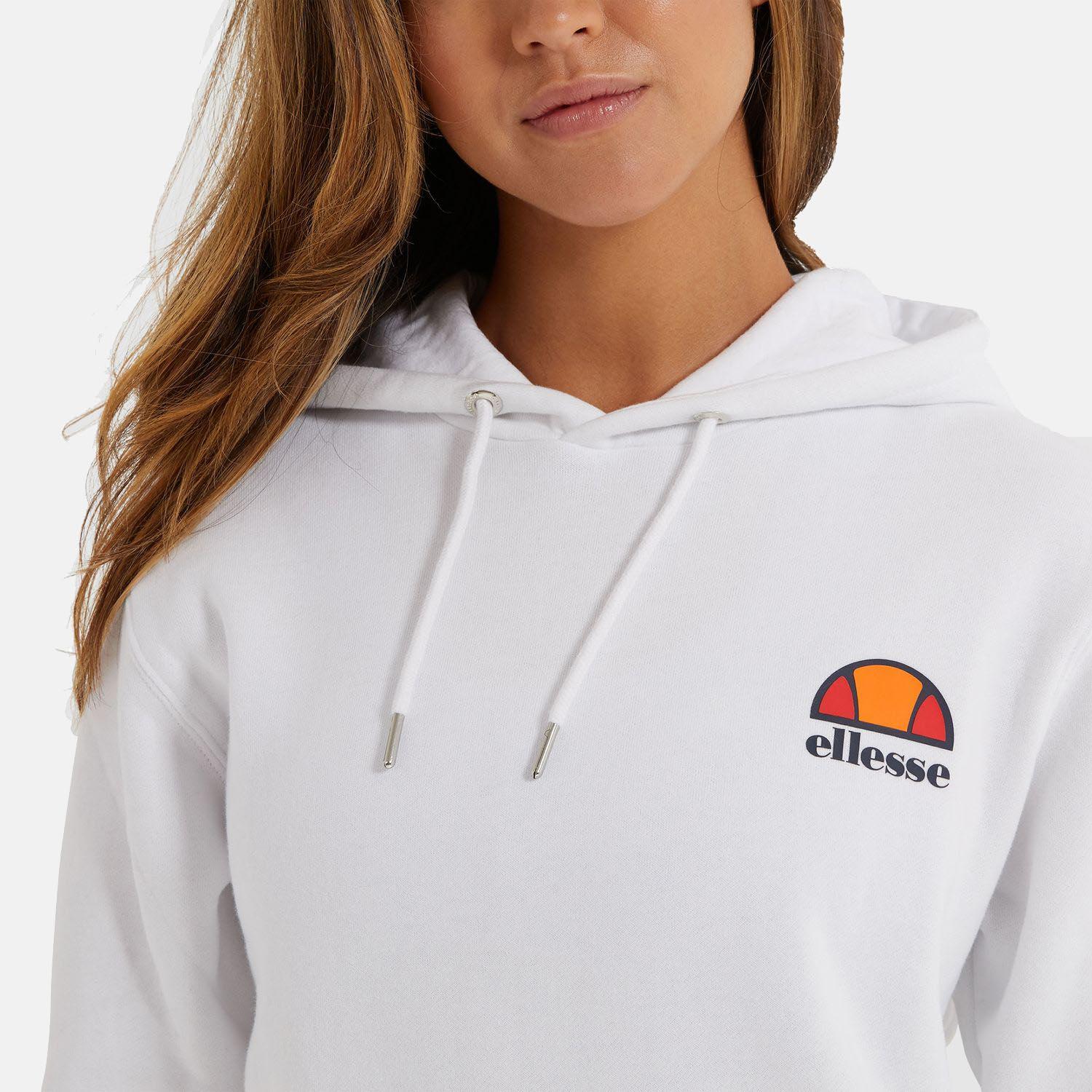 Ellesse Elise OH Hoody Damen Sweatshirt SRK12899 weiss 2/3