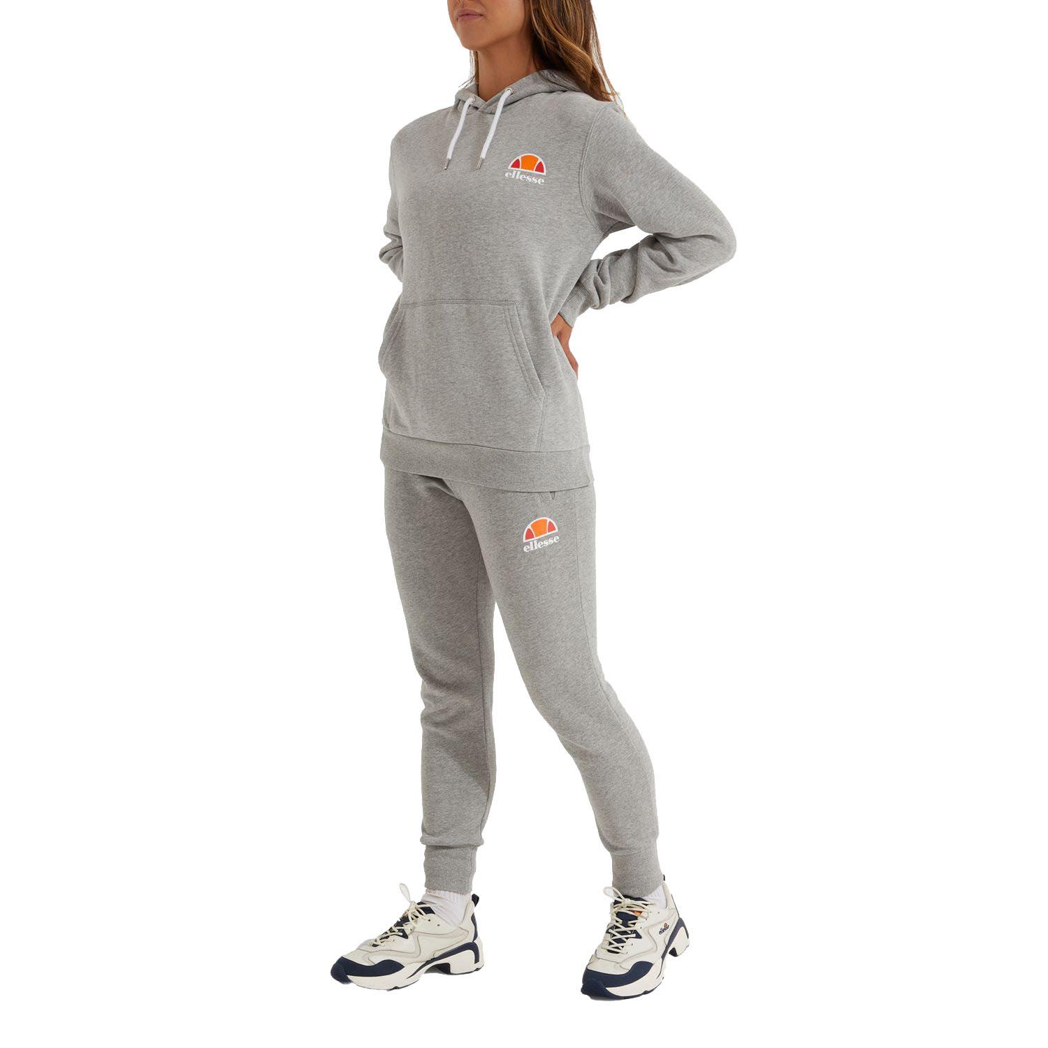 Ellesse Elise OH Hoody Damen Sweatshirt SRK12899 grau 2/7