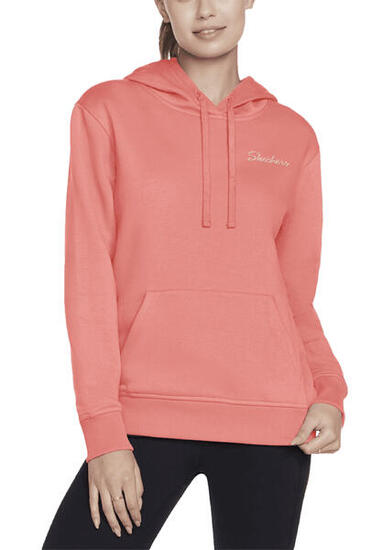 Skechers Signature Damen Pullover Hoodie WHD116 299 CLLM rosa