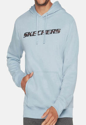 Skechers SKECH-SWEATS MOTION PULLOVER HOODIE Herren Kapuzensweatshirt MHD81 blau