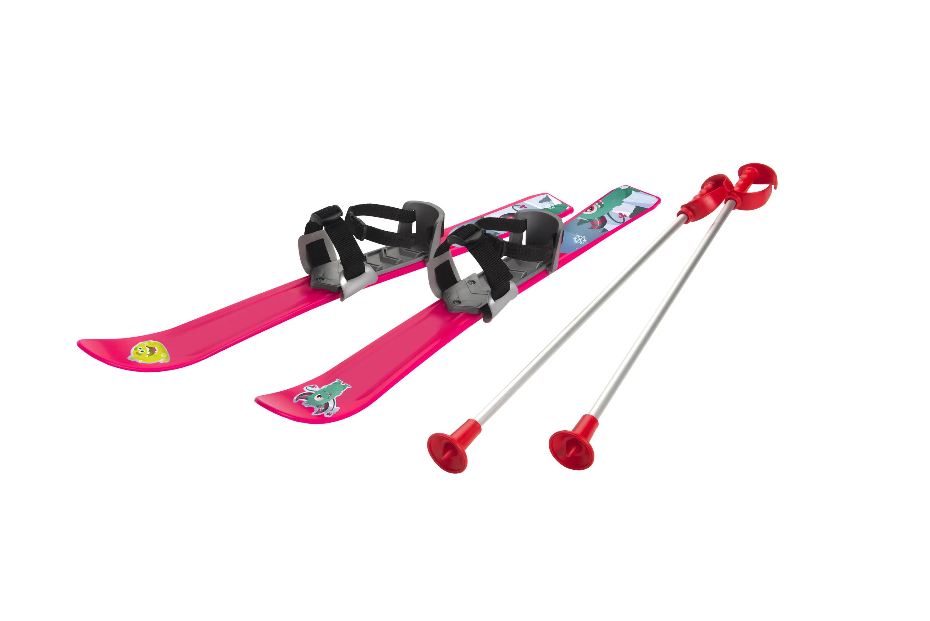 Skis pour enfants 90 cm violets 2/4