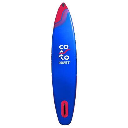 Nafukovací paddleboard SUP COASTO Turbo 12'6'' blue/red 7/7