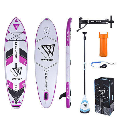 Nafukovací paddleboard SUP WATTSUP Jelly 9'6''x30''x5'' VIOLET/GREY 5/7