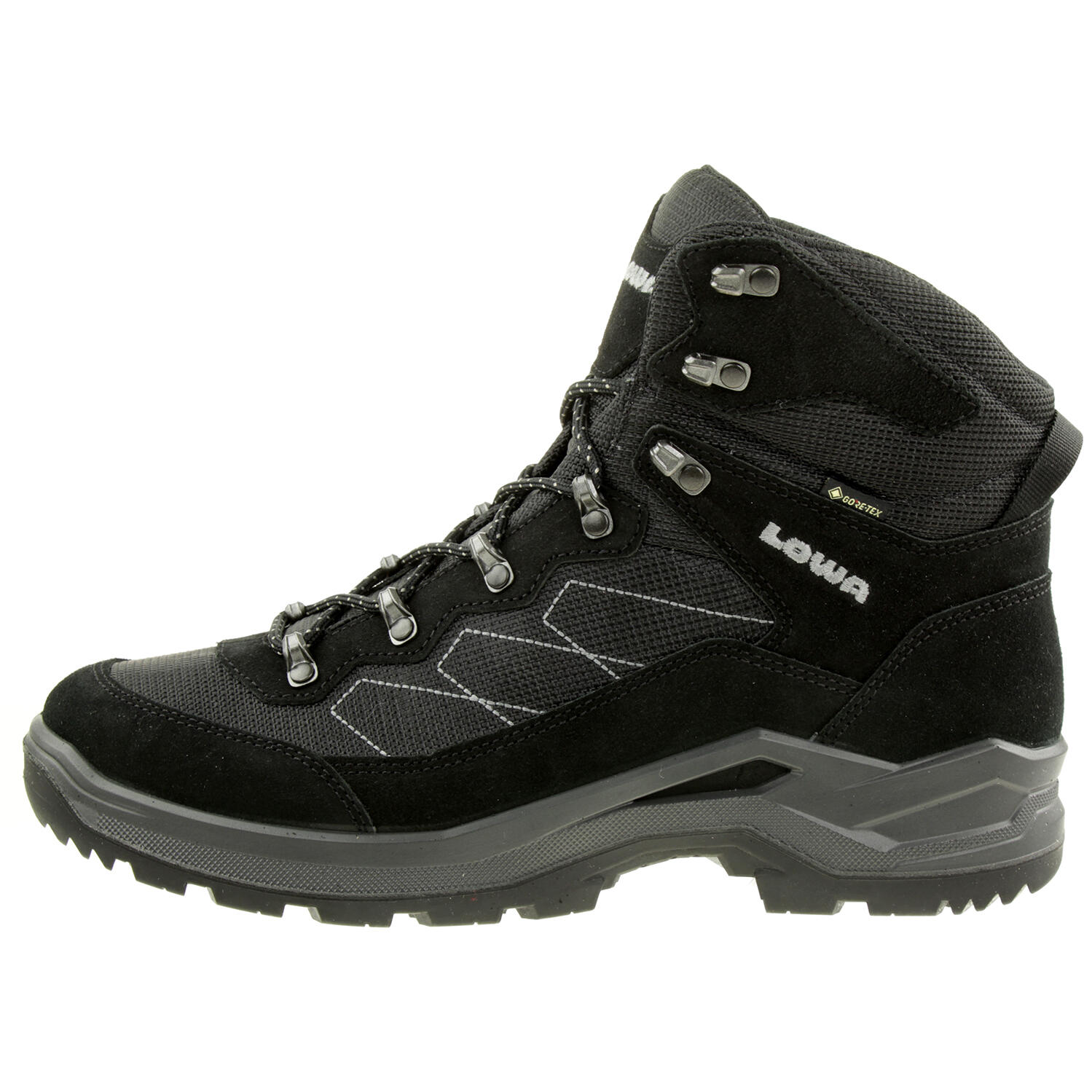 LOWA TAURUS PRO GTX  MID Herren Wanderstiefel Tracking Outdoor Goretex Schwarz 2/7
