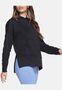 Skechers SKECHLUXE Restful Long Sleeve Hoodie Damen WHD78 BLK schwarz 3/4