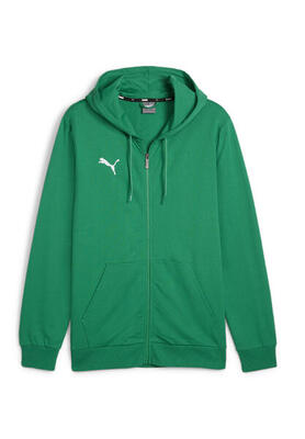 PUMA Herren teamGOAL Casuals Hooded Jacket Sweatshirt Pullover 658595 Grün