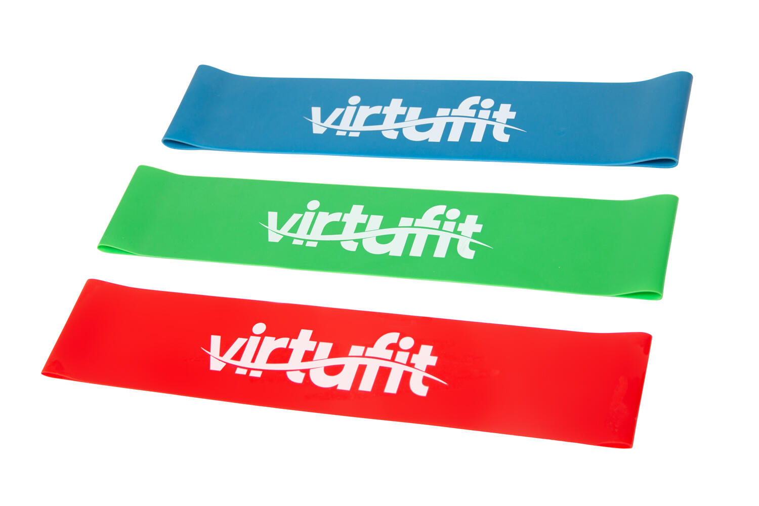 VIRTUFIT Mini Bands Set  - Weerstandsbanden - Fitness Elastieken - 3 stuks