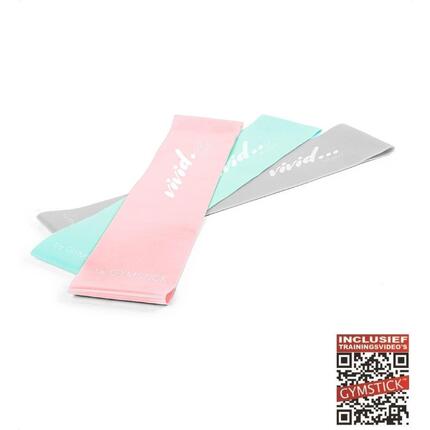 Zestaw taśm Vivid Mini Bands Zestaw taśm oporowych 3 sztuki