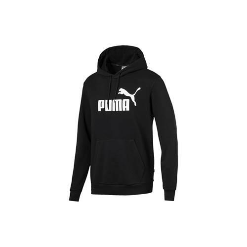 PUMA ESS Hoody TR Big Logo Herren Sweatshirt Kapuzenpullover 851745 schwarz