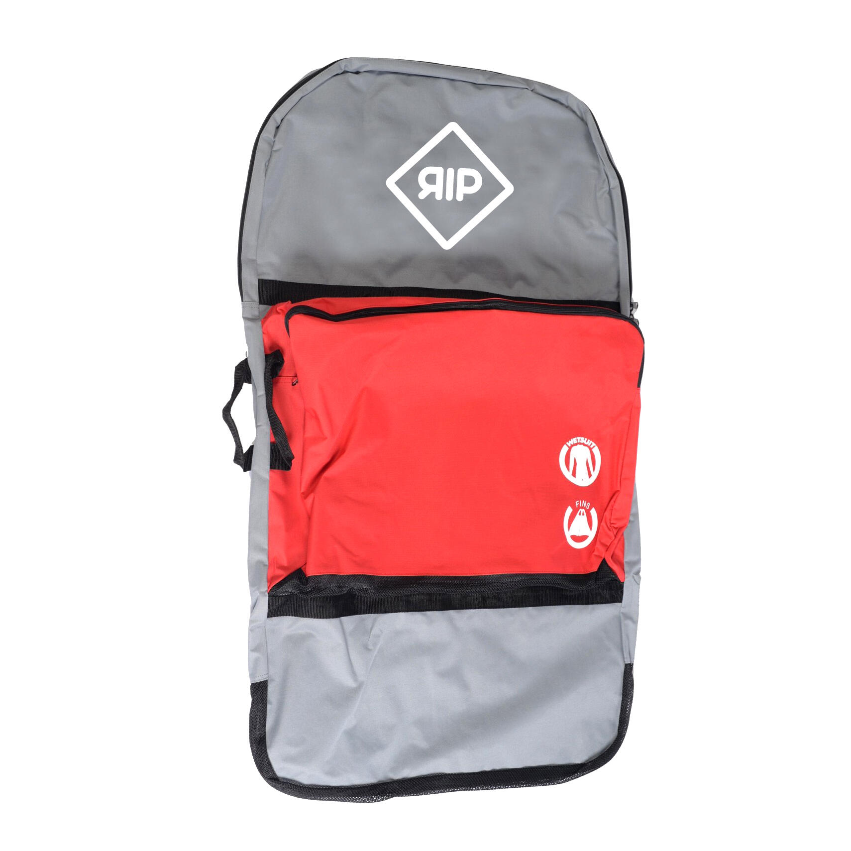 RIP Bodyboard - Capa de Bodyboard - Vermelho / Cinza