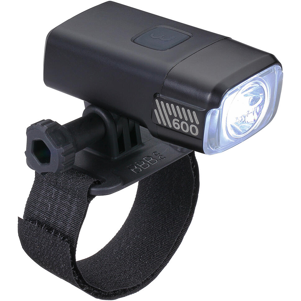 Lampka przednia BBB helmet light AdventureStrike 600 czarny one size