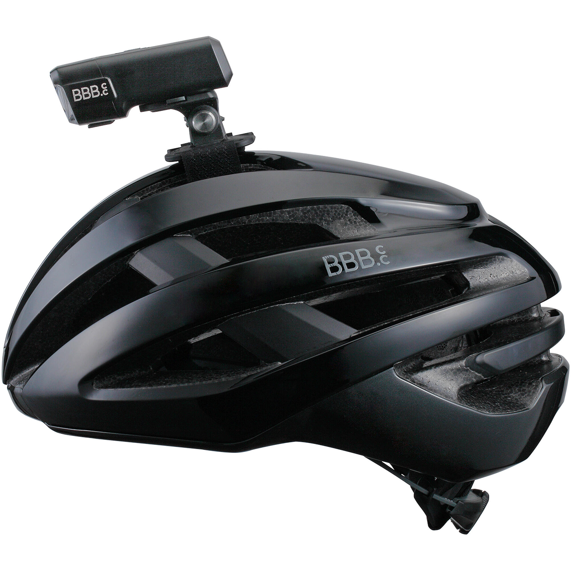 Luz frontal BBB para capacete AdventureStrike 600 6/7