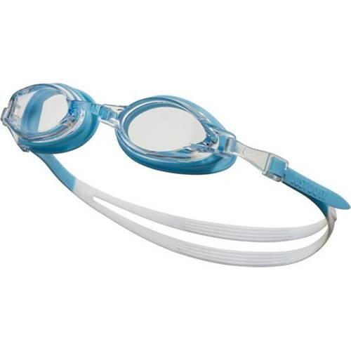 Óculos de natação nike chrome - aquarius blue