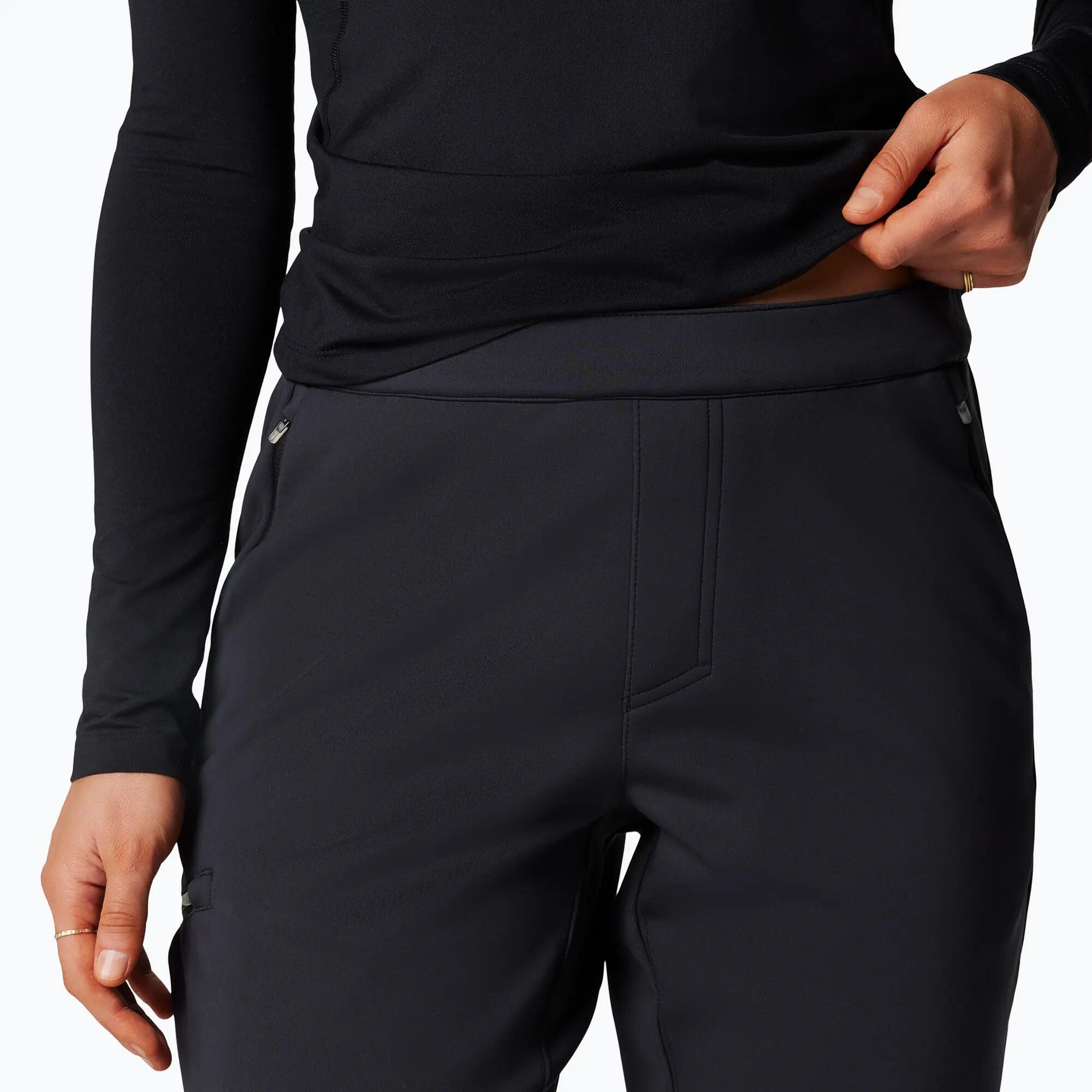Dámské outdoorové kalhoty Vast Canyon High Rise Softshell 3/8
