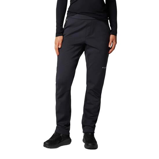 Pantalon Softshell Femme Columbia Vast Canyon Taille Haute - Regular Noir
