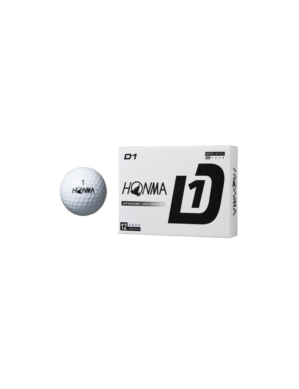 HONMA Palline da golf Honma New D1 2024