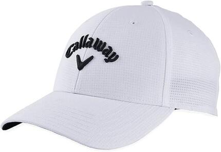 Callaway Stitch Magnet, Gorra Golf Hombre, Blanco