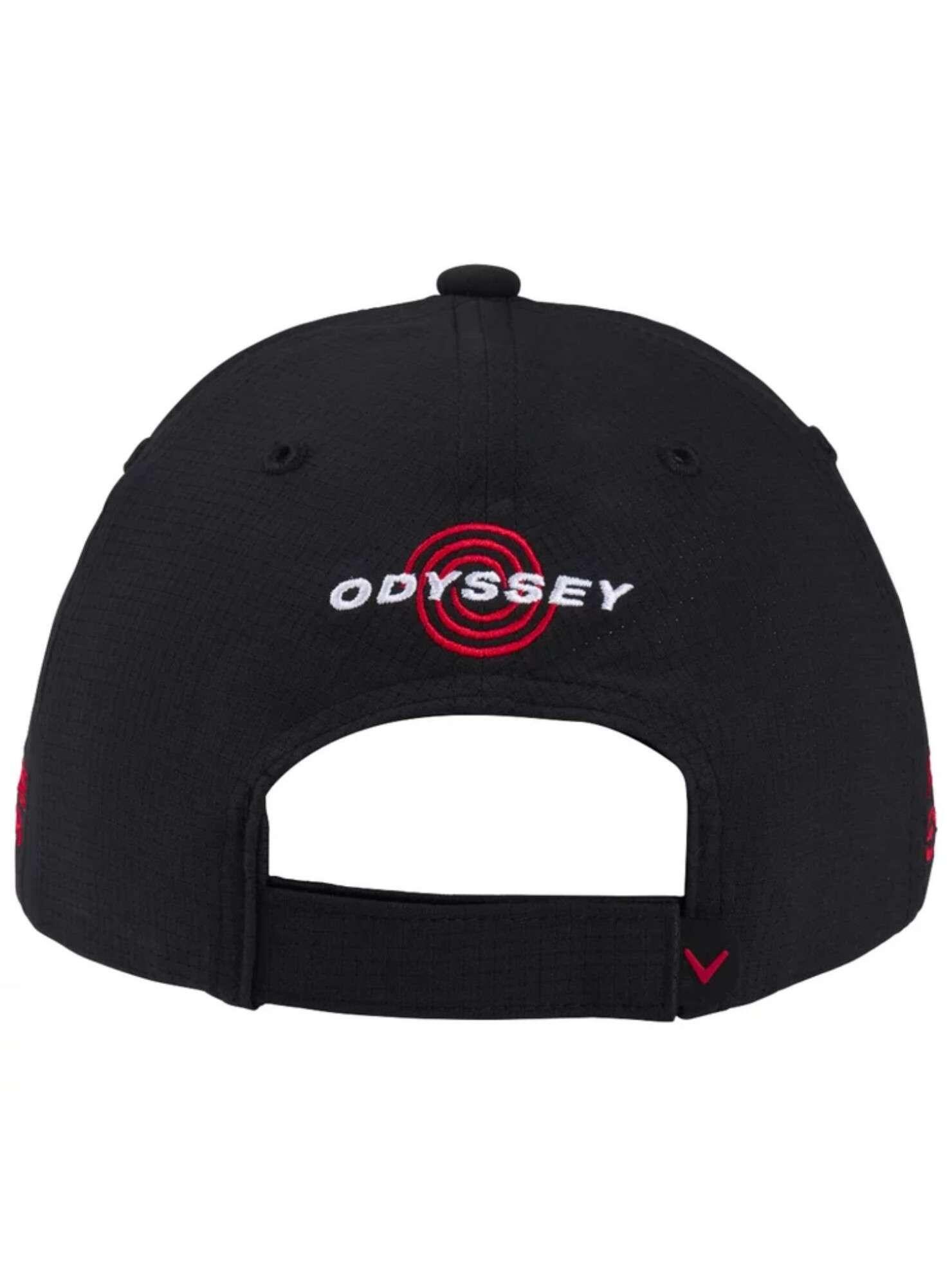 Boné Callaway New TA Performance Pro para homem, preto/vermelho 3/3